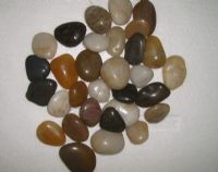 mixed high light pebbles