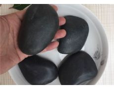 Garden black pebble stone 5-8cm
